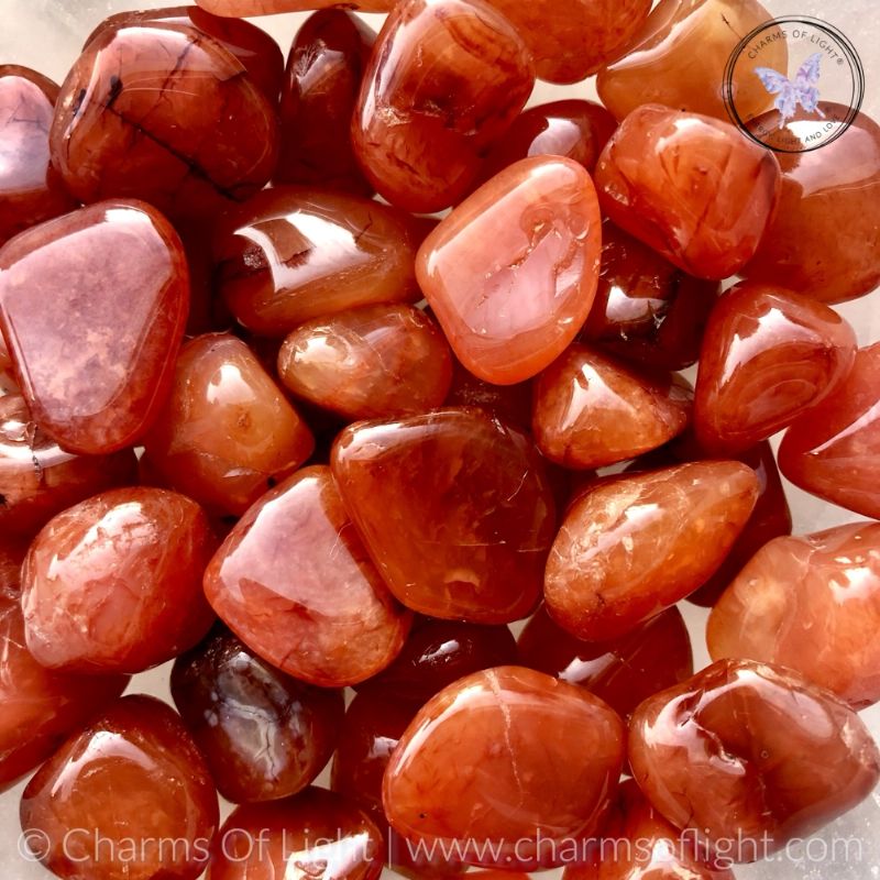 Carnelian Tumble Stone - small